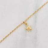 Tobillera Rolo Figuras 2.95g / 9 in / 2.08mm Oro Amarillo 18K