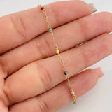 Classic Link Baby Bracelet 1g / 5 1/2 in / 1.32mm Yellow Gold 18K
