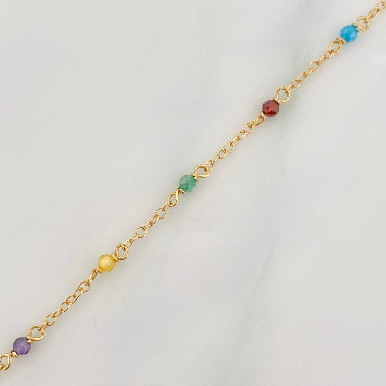 Classic Link Baby Bracelet 1g / 5 1/2 in / 1.32mm Yellow Gold 18K
