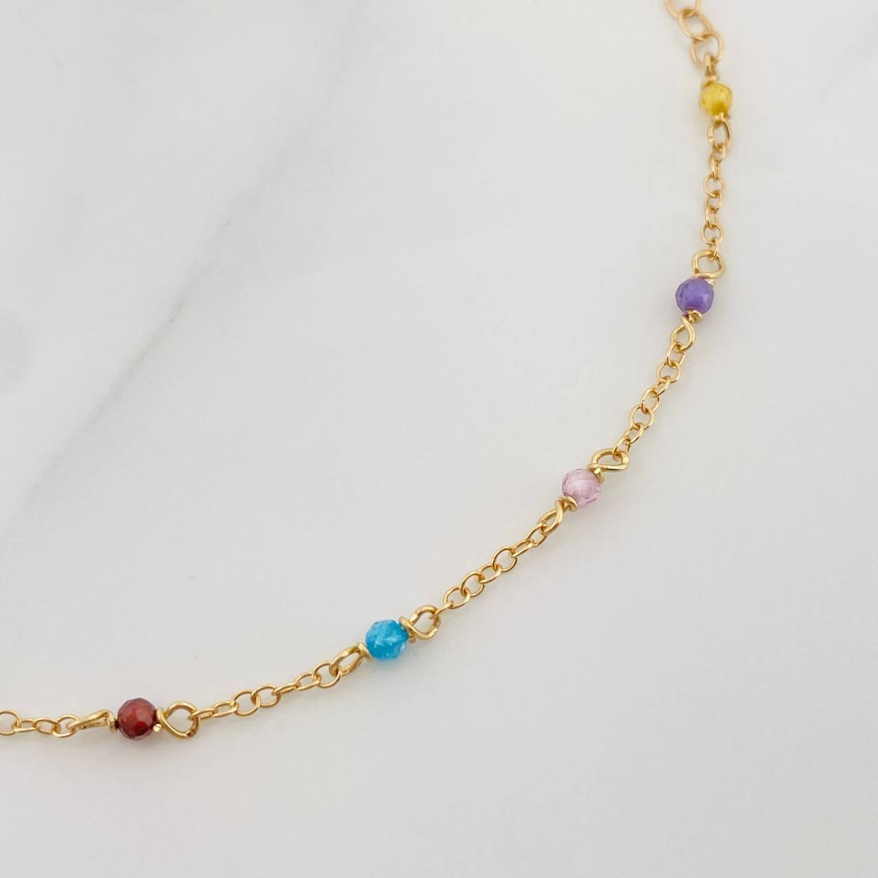 Classic Link Baby Bracelet 1g / 5 1/2 in / 1.32mm Yellow Gold 18K