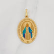 Pendant Virgin of the Miraculous 2g / 1 1/4 in Yellow Gold 18K