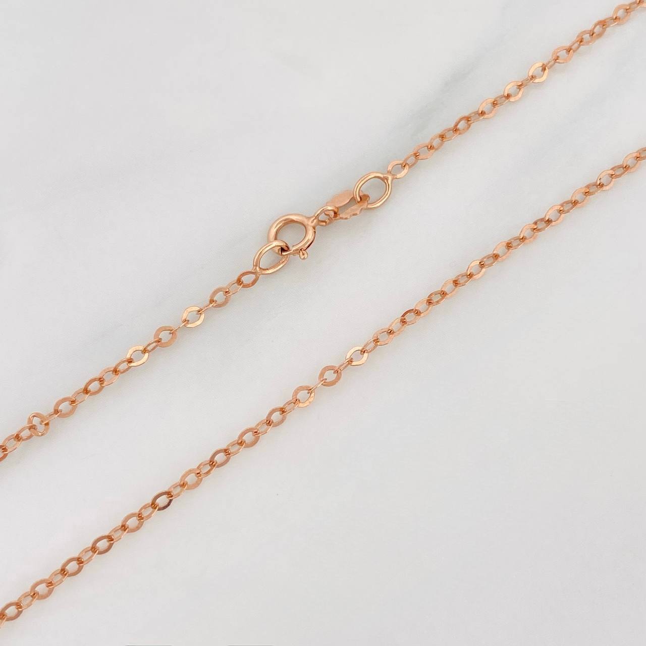 Classic Link Chain 1.45g / 16 in / 1.75mm 18K Rose Gold