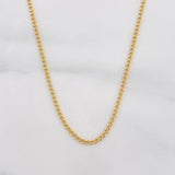 Cadena Cubana 1.15g / 16 in / 1.59mm Oro Amarillo 18K