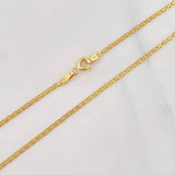 Bismark Chain 2.8g / 16 in / 1.65mm Yellow Gold 18K