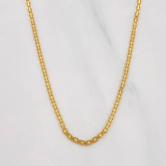 Cadena China 3.15g / 18 in / 1.69mm Oro Amarillo 18K
