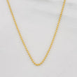Cadena Militar 3.15g / 20 in / 1.24mm Oro Amarillo 18K
