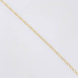 Cadena Escalera Diamantada 2.55g / 24 in / 1.8mm Tres Oros 18K