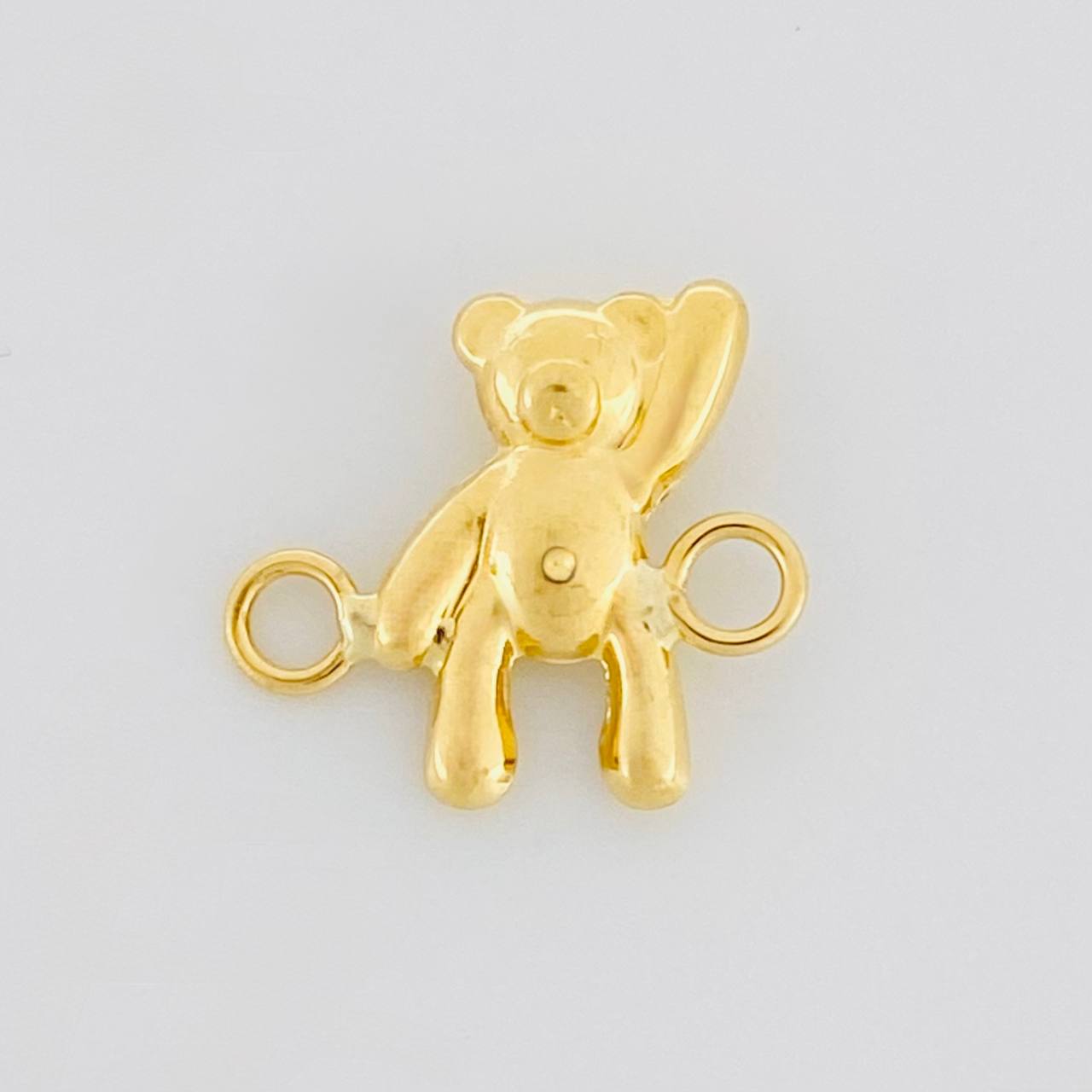 Herraje Oso Mano Arriba 0.25g / 1/2 in Oro Amarillo 18K