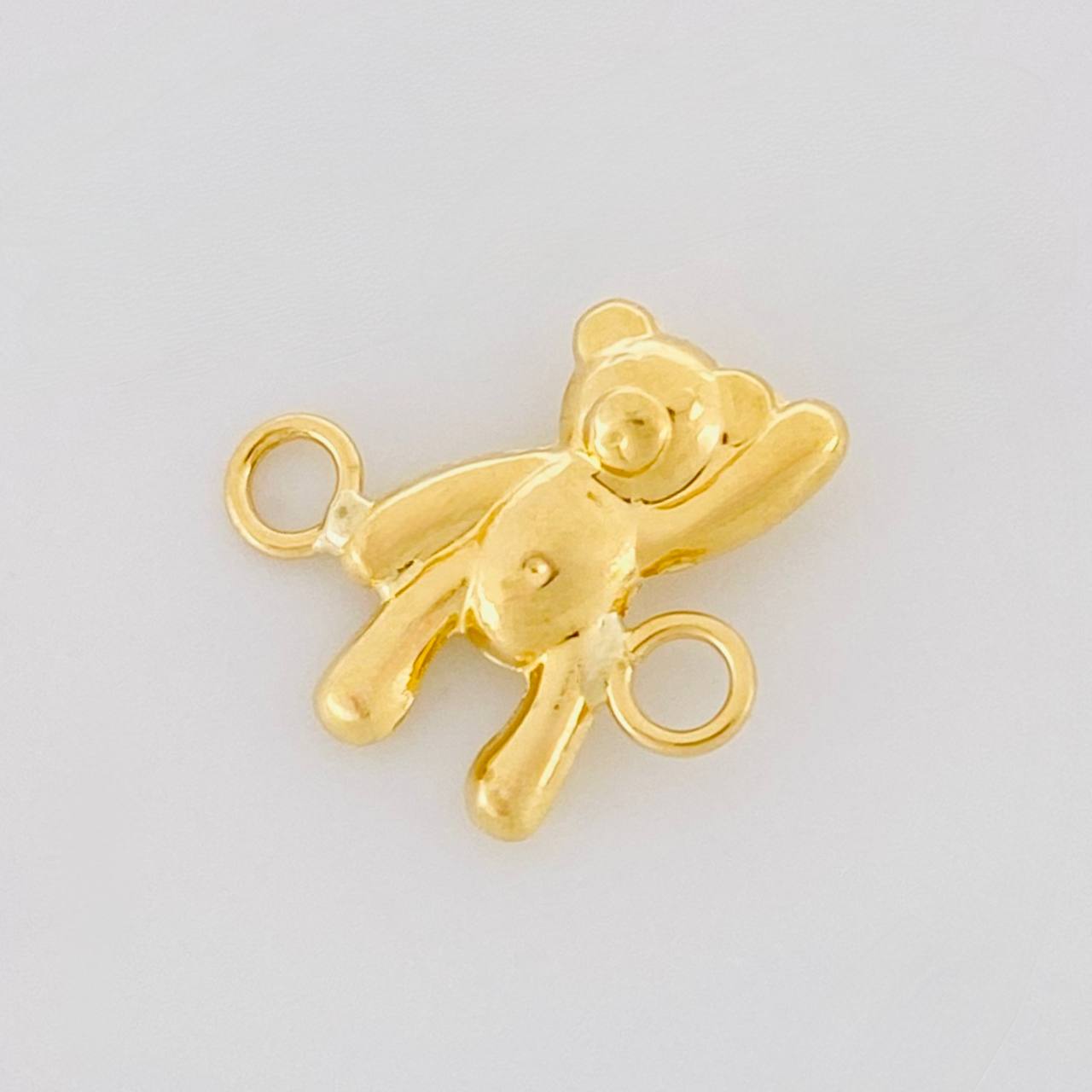 Herraje Oso Mano Arriba 0.25g / 1/2 in Oro Amarillo 18K