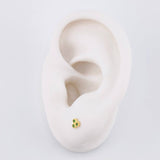 Topos Trio Circulos 0.55g / in / 3.9mm Oro Amarillo 18K