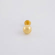 Piercing Topo Bola Lisa 0.4g / 1/2 in Oro Amarillo 18K