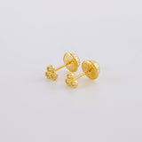 Topos Trio Circulos 0.55g / in / 3.7mm Oro Amarillo 18K