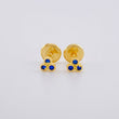 Topos Trio Circulos 0.55g / in / 3.7mm Oro Amarillo 18K