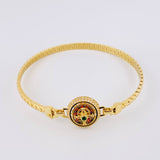 Bracelet Roulette Mobile 12.75g / 8 1/4 in / 4.4mm Yellow Gold 18K