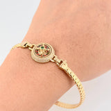 Bracelet Roulette Mobile 12.75g / 8 1/4 in / 4.4mm Yellow Gold 18K