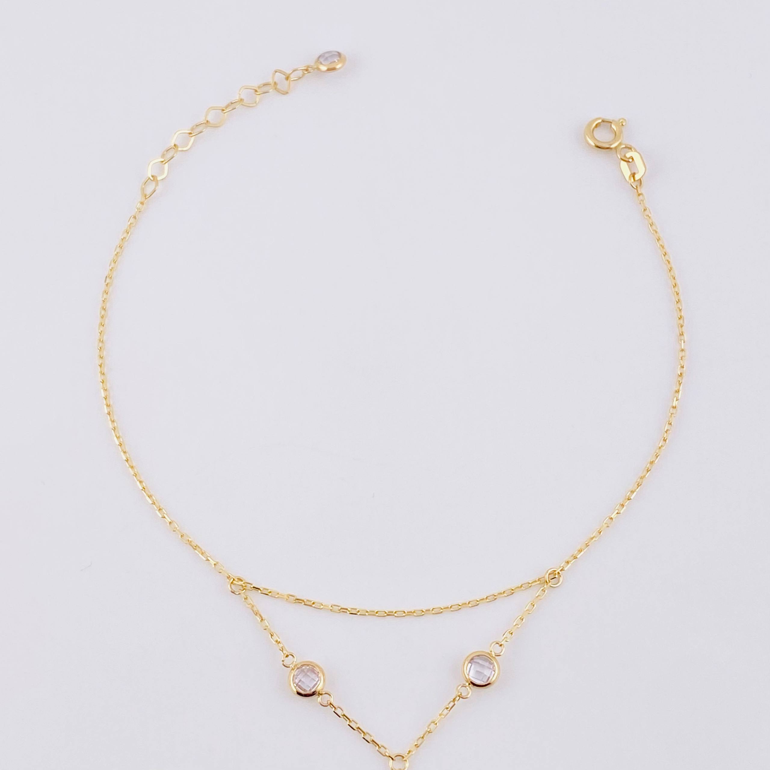 Pulso Arabe Mano Hamsa 1.85g / 7 3/4 in / 1mm Oro Amarillo 18K