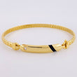 Bracelet Octagonal 11.2g / 8 1/2 in / 4.6mm Yellow Gold 18K