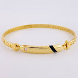 Bracelet Octagonal 11.2g / 8 1/2 in / 4.6mm Yellow Gold 18K