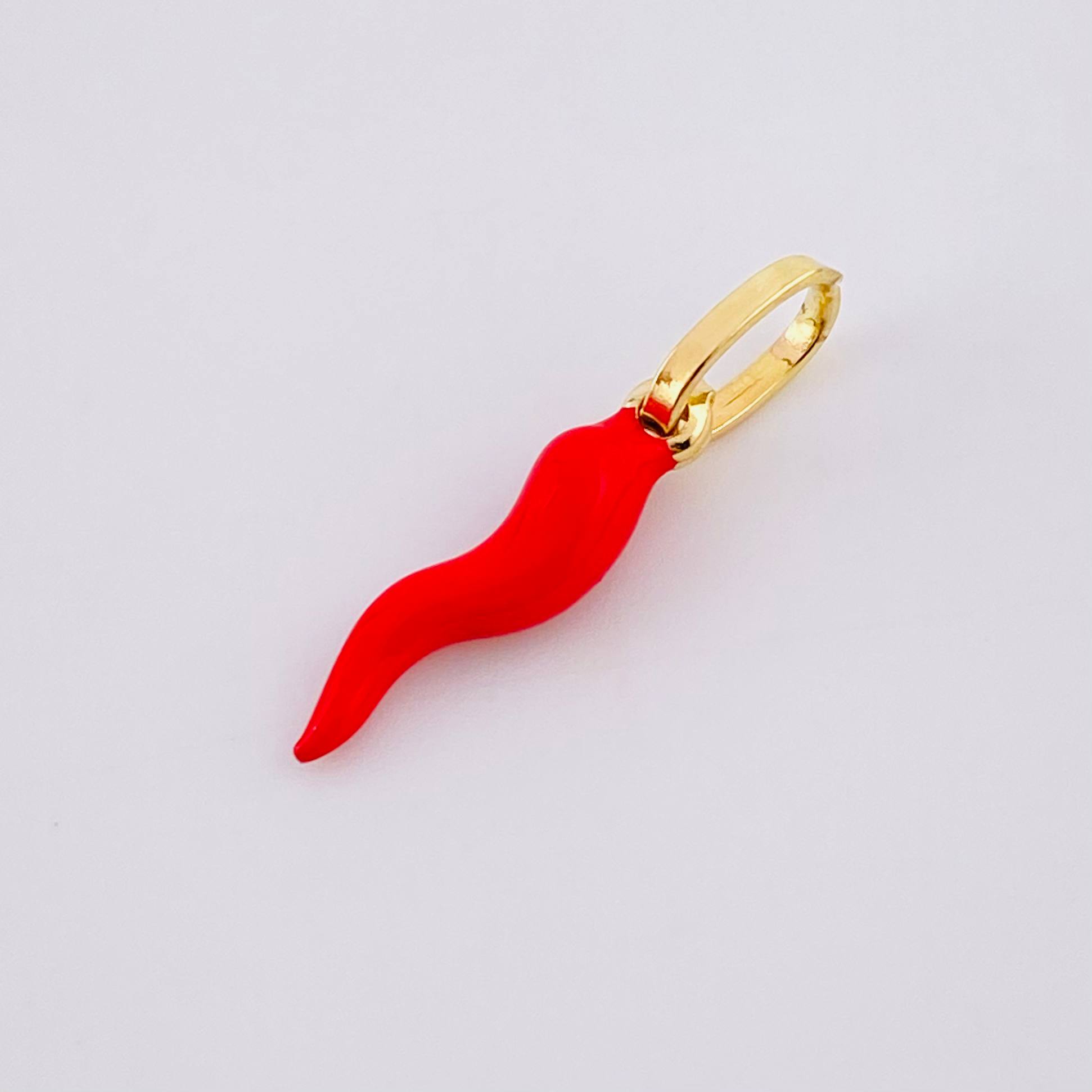Dije Chile Jalapeño 0.45g / 3/4 in Oro Amarillo 18K