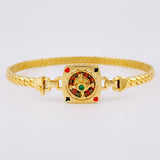 Bracelet Roulette Mobile 13.2g / 8 1/4 in / 4.5mm Yellow Gold 18K