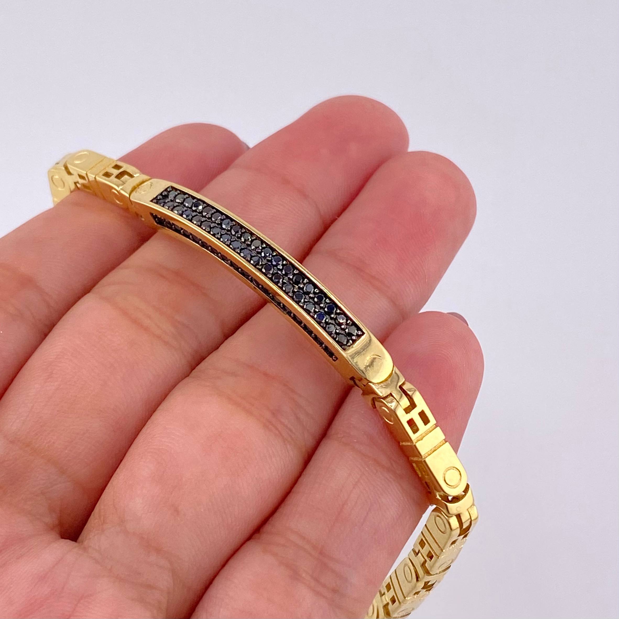 Pulso Curvo Tupido 16.9g / 8 1/4 in / 3.9mm Oro Amarillo 18K