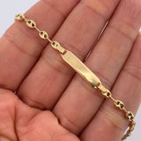 GC Baby Bracelet 1.85gr / 5 3/4 in / 3.3mm Yellow Gold 18K &