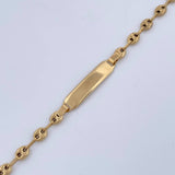 GC Baby Bracelet 1.85gr / 5 3/4 in / 3.3mm Yellow Gold 18K &