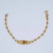 GC Baby Bracelet 1.75gr / 5 1/4 in / 3.3mm Yellow Gold 18K &