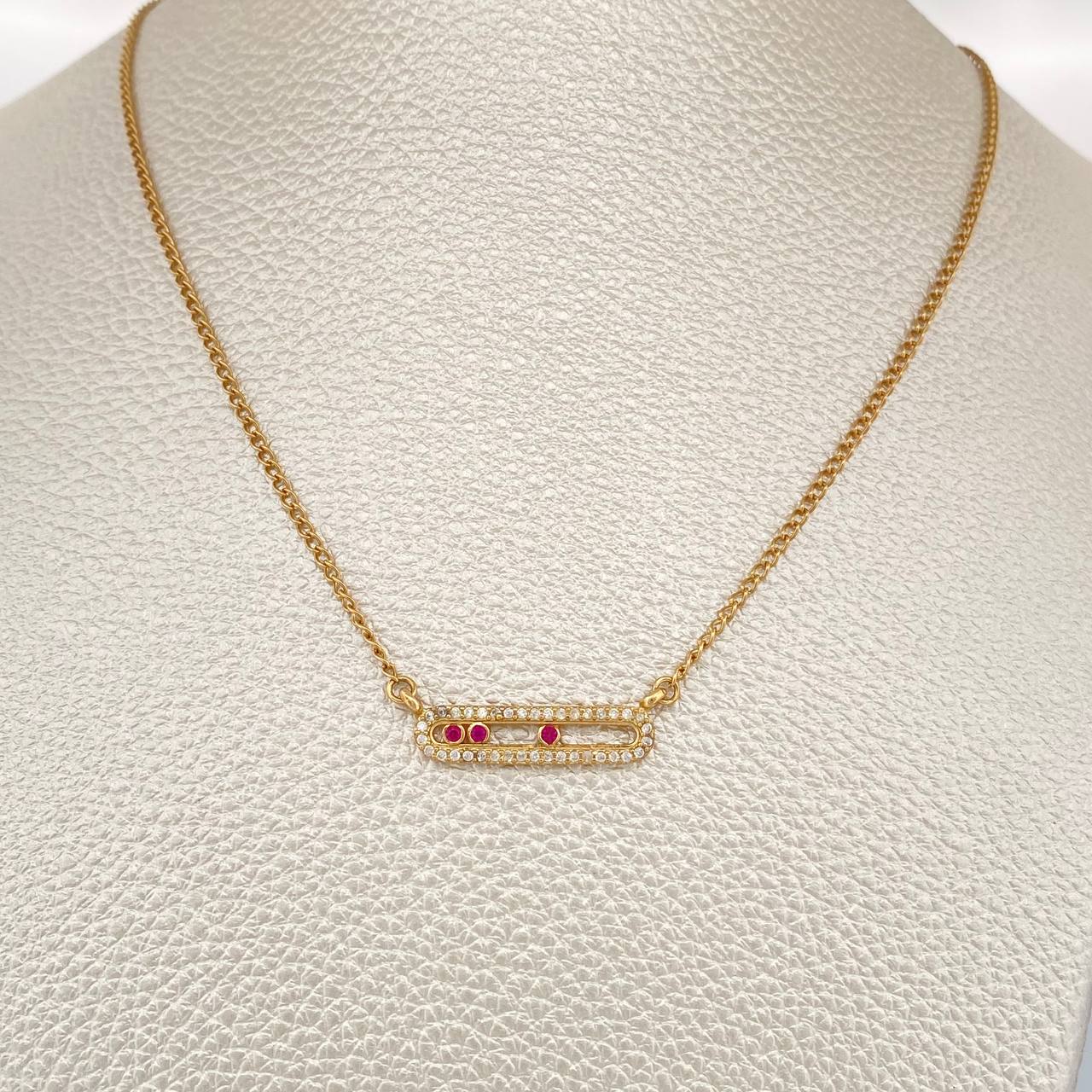 Cadena MSK 4.4gr / 20 in / 1.6mm Oro Amarillo 18K &