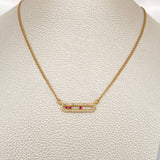 Cadena MSK 4.4gr / 20 in / 1.6mm Oro Amarillo 18K &