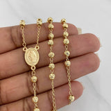 Rosario Virgen de la milagrosa 6.05g / 21 in / 2.77mm Oro Amarillo 18K