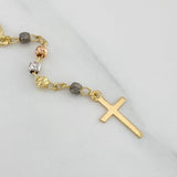 Rosario Virgen Milagrosa 6 g / 20 3/4 in / 3 mm Tres Oros 18K
