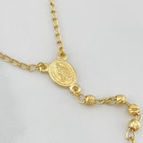 Rosario Virgen de la milagrosa 6.05g / 21 in / 2.77mm Oro Amarillo 18K