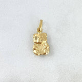 Pendant Bear 0.6gr / 2cm / Flat Yellow Gold