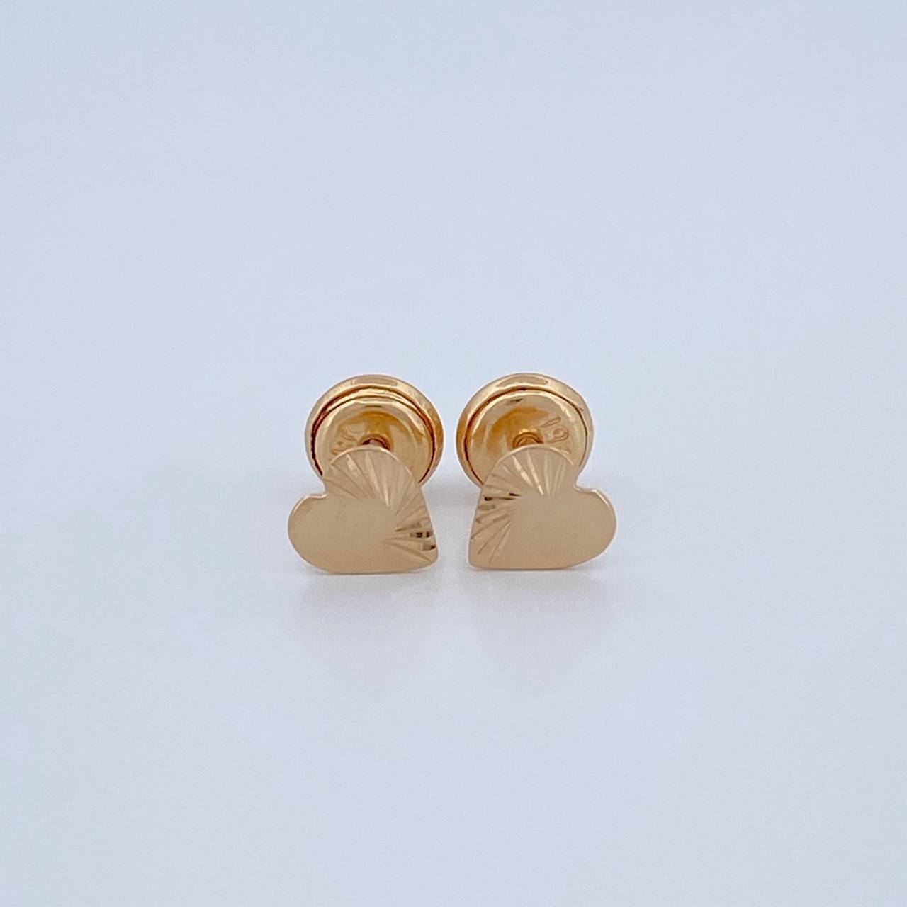 Topos Corazón 0.7gr / 5.5mm Oro Amarillo 18K %