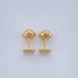 Topos Trebol 0.65gr / 4.7mm Oro Amarillo 18K %