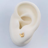 Topos Mariposa 0.6gr / 5.52mm Oro Amarillo 18K %