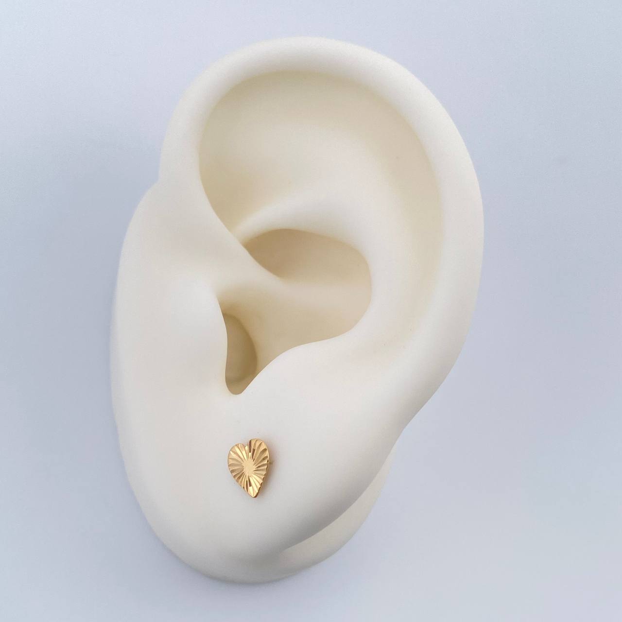 Topos Corazón 0.65gr / 5.33mm Oro Amarillo 18K %