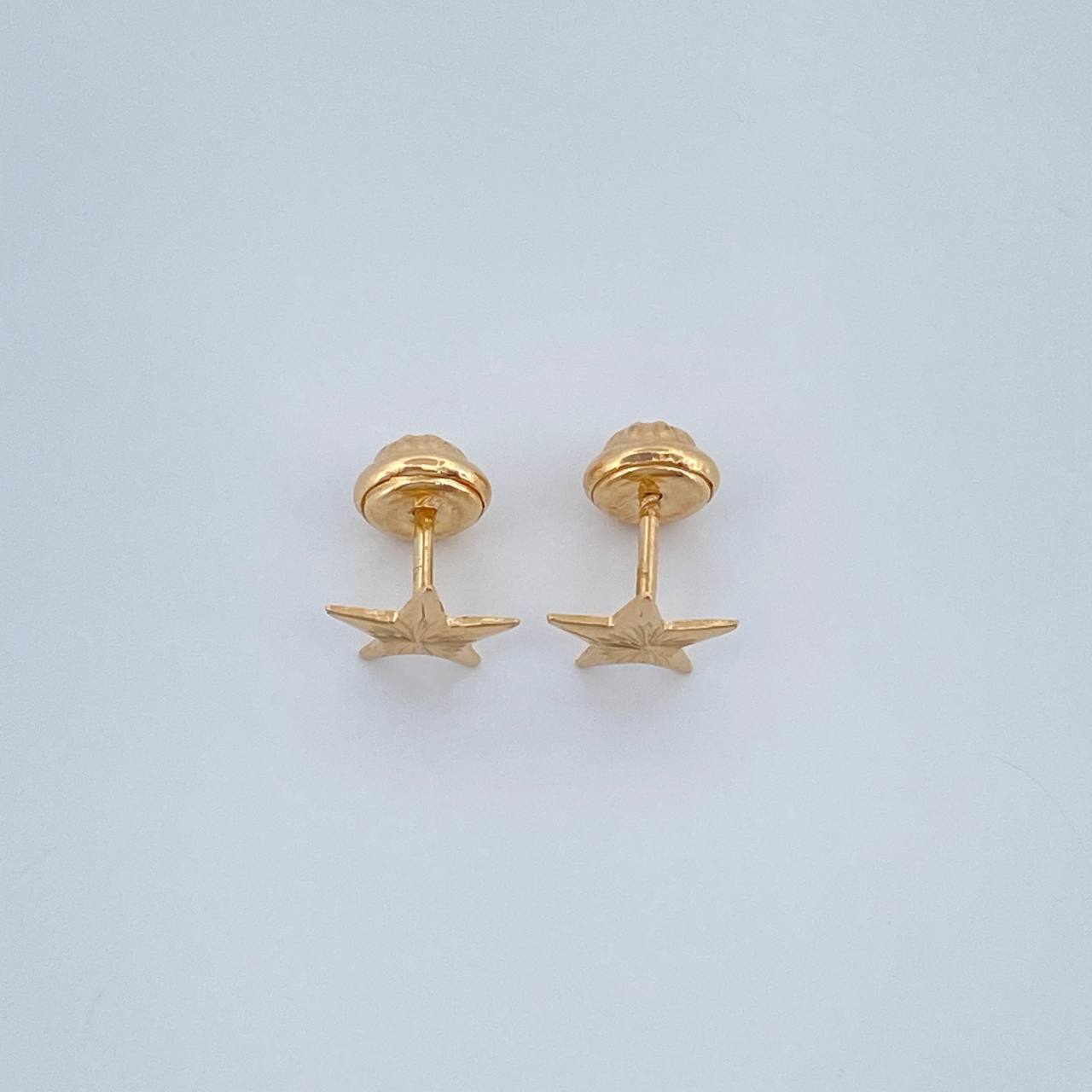 Topos Estrella 0.65gr / 7.47mm Oro Amarillo 18K %