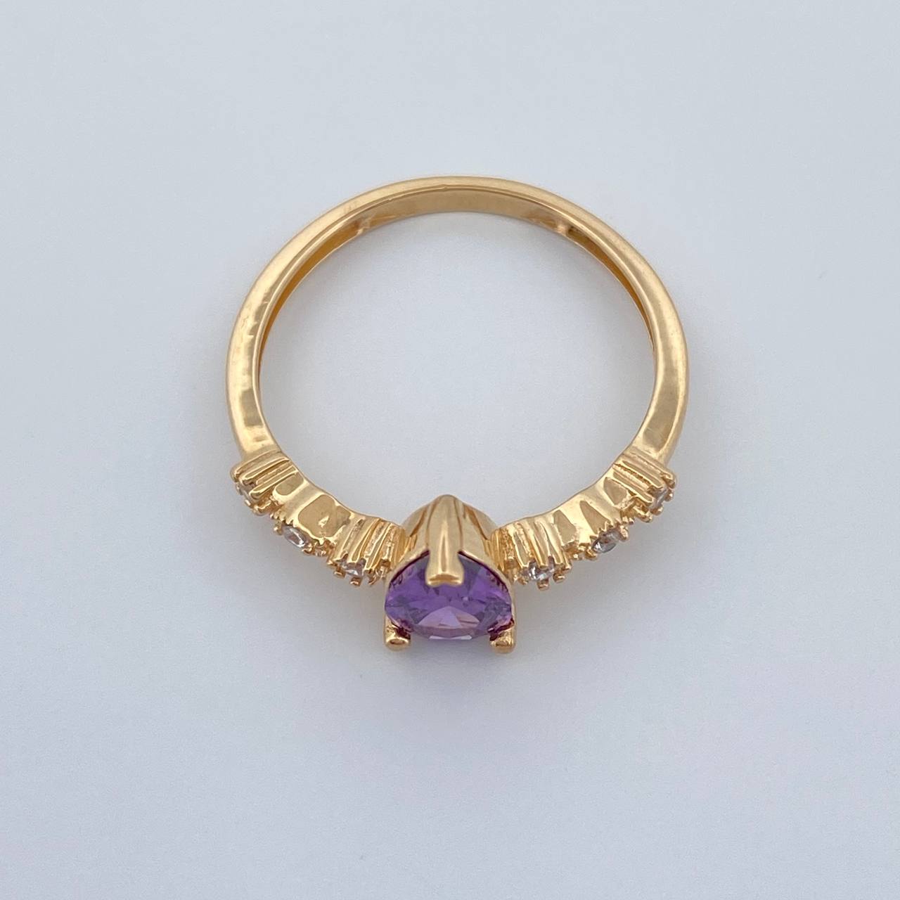 Anillo Gota 1.95gr / T5 1/2 / Oro Amarillo 18K %