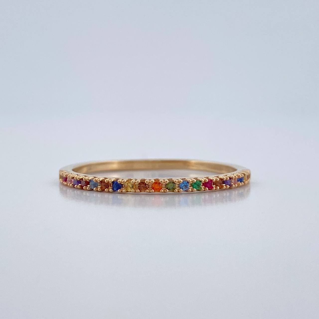 Anillo Churumbela 1.6gr / T8 1/2 / Oro Amarillo 18K %