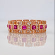 Anillo Glam 4.65gr / T9 1/4 / Oro Rosa 18K $
