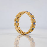 Anillo Glam 4.75gr / T9 1/4 / Oro Amarillo 18K $