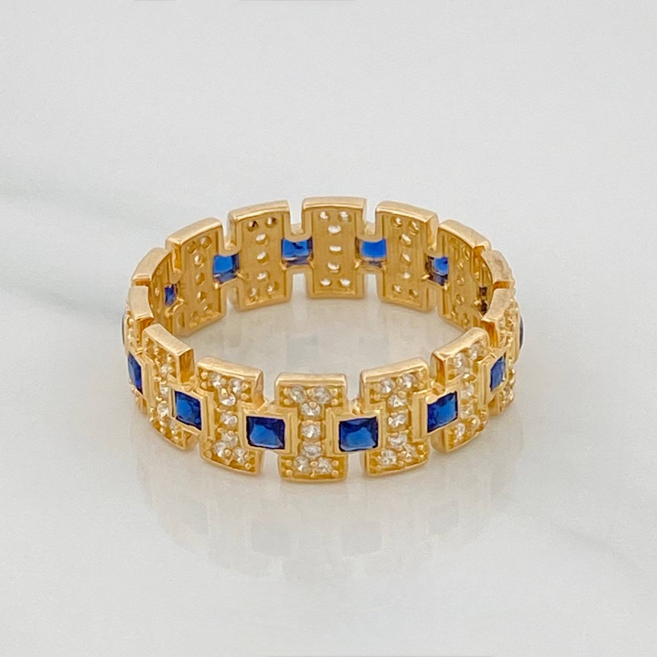 Anillo Glam 4.75gr / T9 1/4 / Oro Amarillo 18K $
