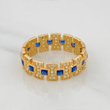 Anillo Glam 4.75gr / T9 1/4 / Oro Amarillo 18K $