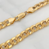 Pulso Cubano 11.05gr / 8 1/4 in / 7.05mm Oro Amarillo +1 18K $
