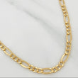 Figaro Chain 7.65gr / 28 3/4 in / 4.58mm Yellow +1 18K Gold $