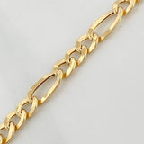Figaro Chain 7.65gr / 28 3/4 in / 4.58mm Yellow +1 18K Gold $