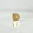 Charm Letter D 0.35g / 1/4 in 18K Yellow Gold