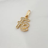 Dije Fe 1.25gr / 3/4 in / Oro Amarillo 18K %